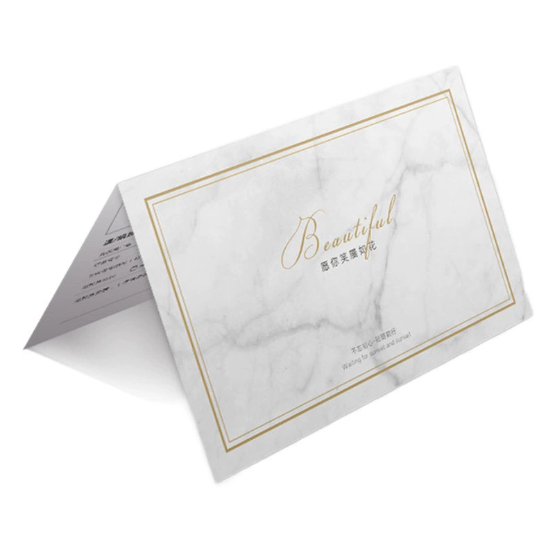 Изготовление на заказ открытки, открытка с надписью «Спасибо», китайская и английская открытка, специальная бирка, бумажная карта, печать карт специальной формы, полускладная поздравительная открытка