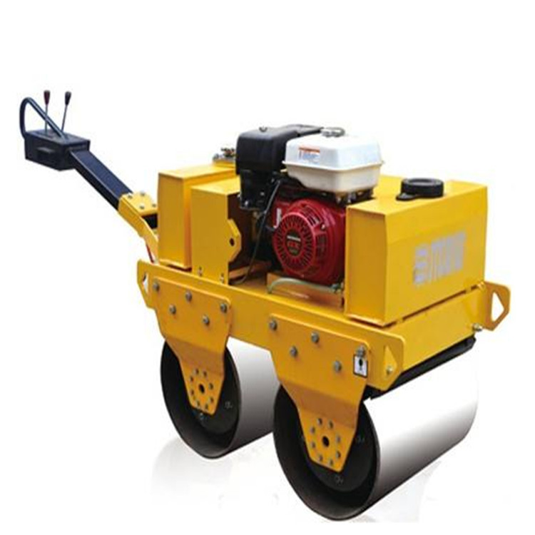 compactador de ruedas de acero de mano 1 tonelada 2 toneladas 3 toneladas rodillo pequeño Yue Gong060 rodillo diesel de mano