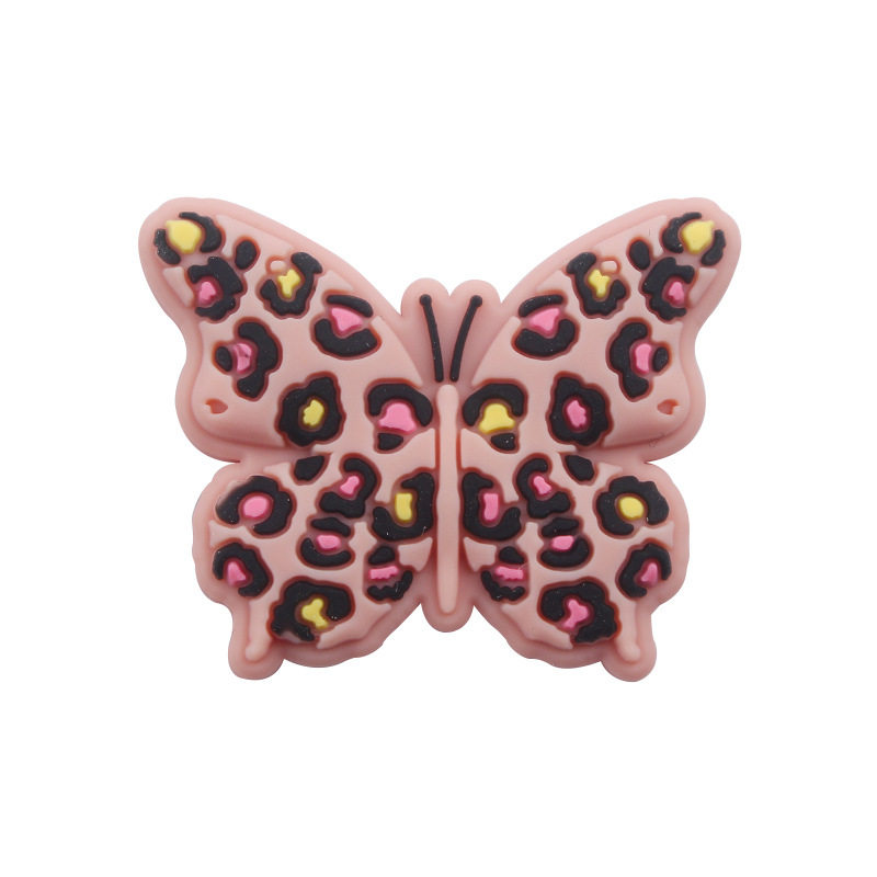 Productos creativos para bebés de bricolaje animales de dibujos animados mariposa joyería de silicona tesoro cadena de pezón molar dientes dientes accesorios de pulsera