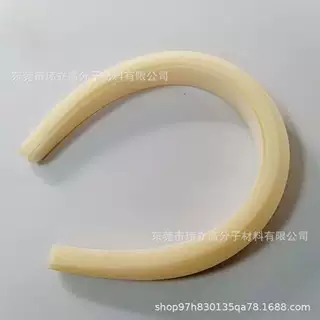 倒角发夹海绵条 高回弹海绵带背胶发卡海绵条 透气发簪海绵
