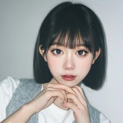 Factory supply punk style one-length wavy hair female black short bobo hair with bangs air-dry straight hair full head suit