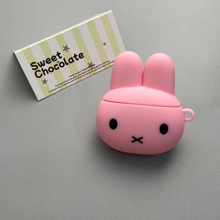 Airpods4 funda protectora 2024 funda para auriculares para dibujos animados de silicona para Apple bluetooth funda de silicona ins linda 4ta generación