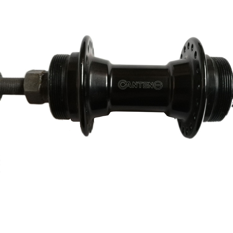 Bicicleta compartida hierro 36 hoyos andeng tambor bicicleta de montaña bicicleta delantera y eje trasero disco de freno giratorio de cuero Bola de disco bicicleta