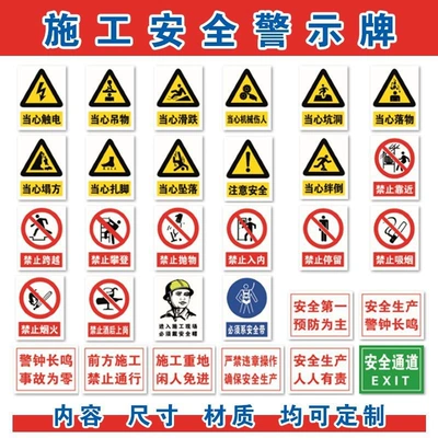 Warning sign | indicator signs, identification signs, fire