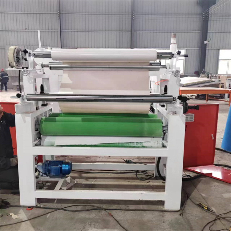 Ab Two-Component Polyurethane Glue Single-Sided Glue Applicator White Latex Double-Sided Glue Applicator Woodworking Mechanical Roller Glue Machine