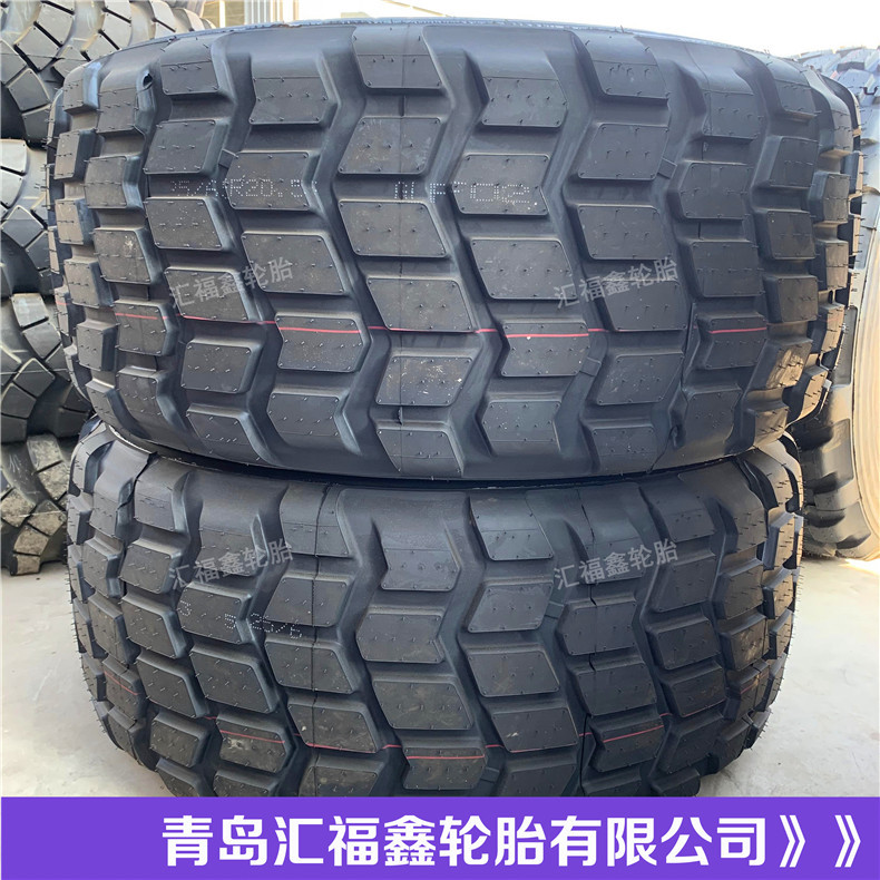 批发沙漠运输车轮胎525/65R20.5宽基挂车轮胎越野花纹GLF02-E7
