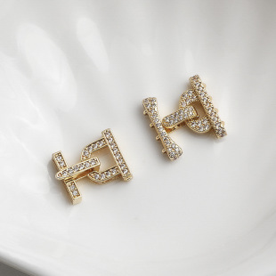 14K����ɫ�ʯD���R����β�� ˮ����������f���B�ӿ�diy���Ʒ