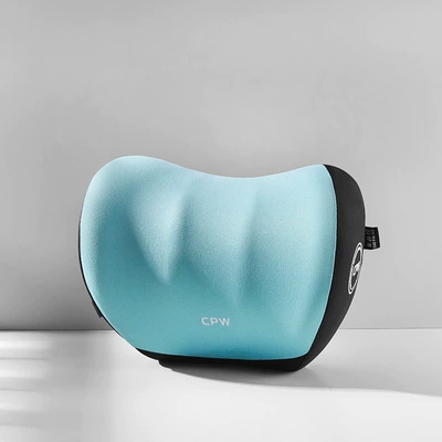 Cushion Waist Pillow Car Office – Waist support - black-blue-single-headrest