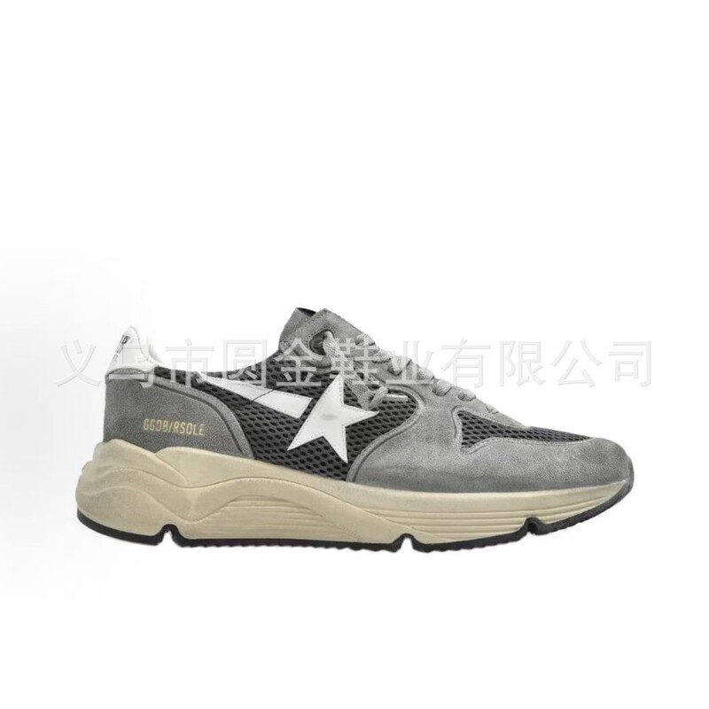 Running Sole series 2026 retro distressed star dirty sneakers thick-soled height-increasing couple sneakers Running Sole series 2026 retro distressed star dirty sneakers thick-soled height-increasing couple sneakers
