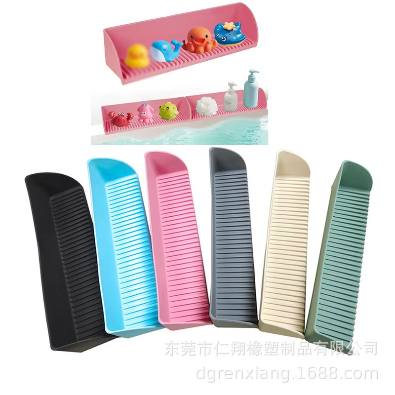 Cross-Border Kitchen Bathtub Sink Edge Splash Guard Silicone Water Barrier Water Barrier Accessories
