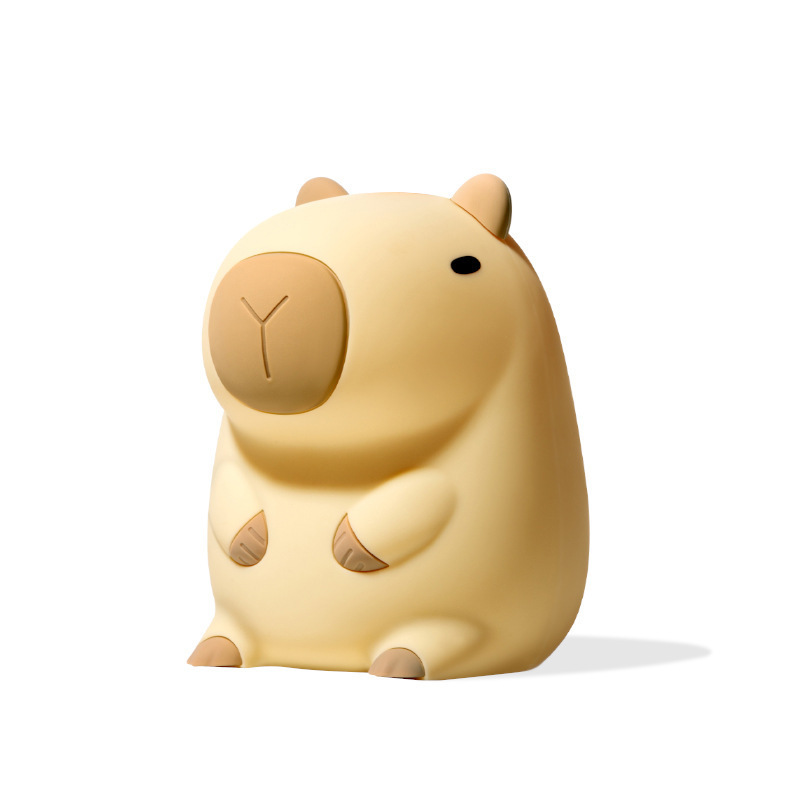 카피 발라 창조적 인 모델링 실리콘 밤 빛 USB 충전 타이밍 침대 옆  잠자는 비트 빛 장식품