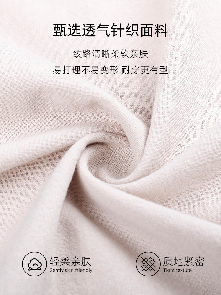 Nueva camiseta china de algodón masculino de alto nivel, camiseta de cuello Henry de manga corta, ropa casual, ropa de cuello superior, ropa para hombres