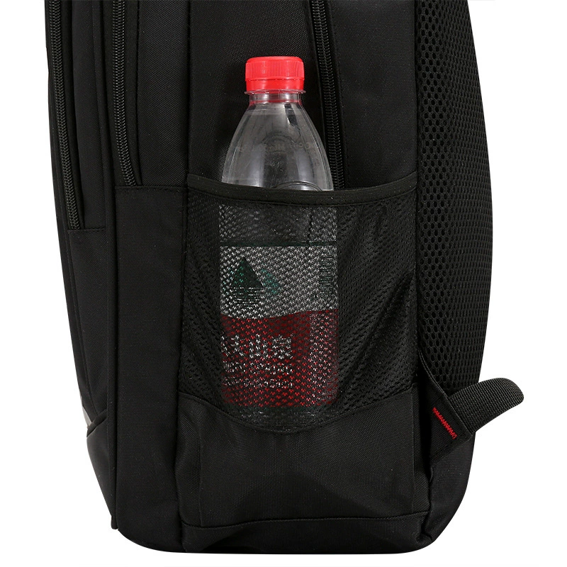 Men's trend backpack, school bag for traveling for elementary school students, fashionable laptop, business version, Korean style, simple and elegant design