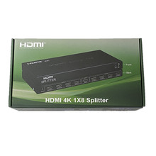 高清HDMI分配器 4K 1X8 HDMI Splitter 一进八出同显一样视频画面