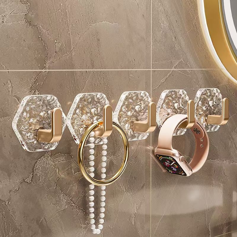 Acrylic Hook, Traceless, Bathroom Adhesive Hook, Dormitory Self-Adhesive, Heavy-Duty Storage Wall Hook, 3kg, No Nails Needed Acrylic Hook, Traceless, Bathroom Adhesive Hook, Dormitory Self-Adhesive, Heavy-Duty Storage Wall Hook, 3kg, No Nails Needed