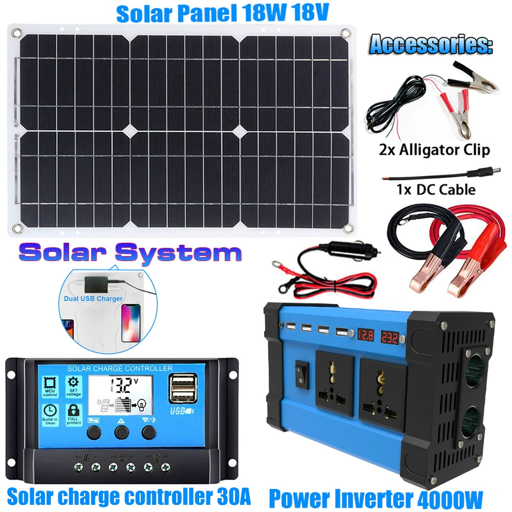 Smart controller solar-powered, 12v, 220v, 110v