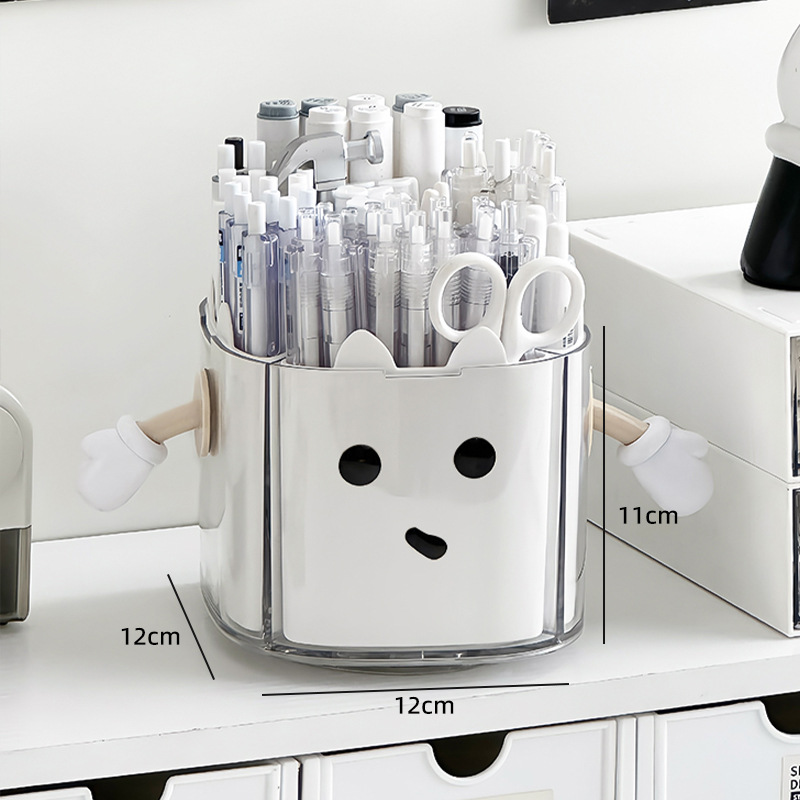 귀여운 만화 모델 [밀크 화이트]