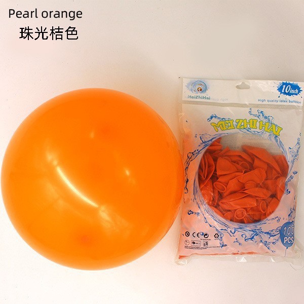 Globo mate personalizado de 10 pulgadas engrosado decoración de la sala de bodas decoración de la fiesta de cumpleaños globo de impresión de Navidad al por mayor