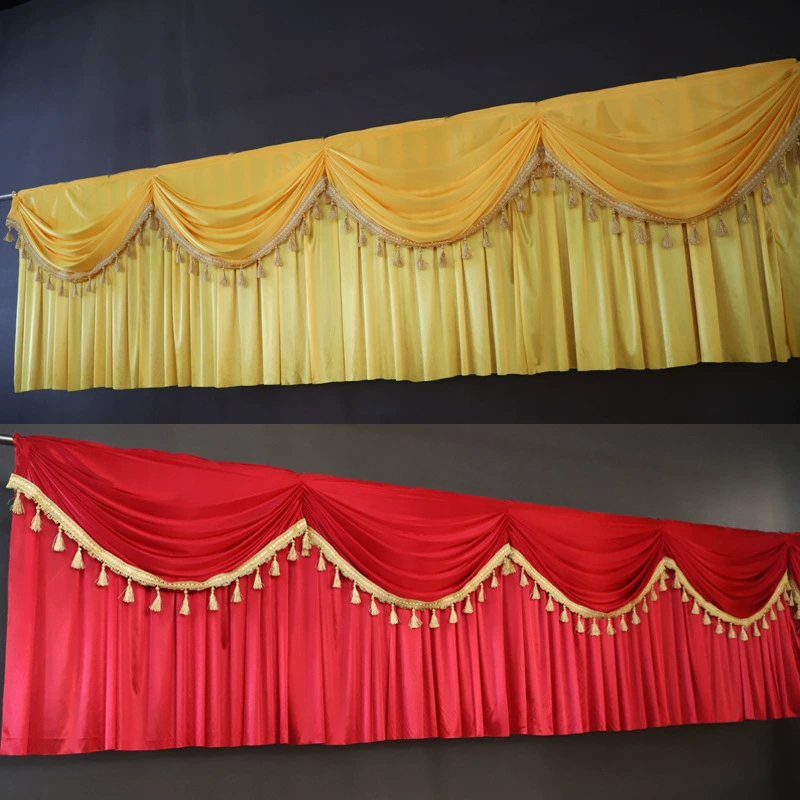Новое свадебное оформление сцены: скатерть для стола, юбка стола, юбка свадьбы, приветствующий знак района - вход, Тайвань, празднование дня рождения, праздник за столом