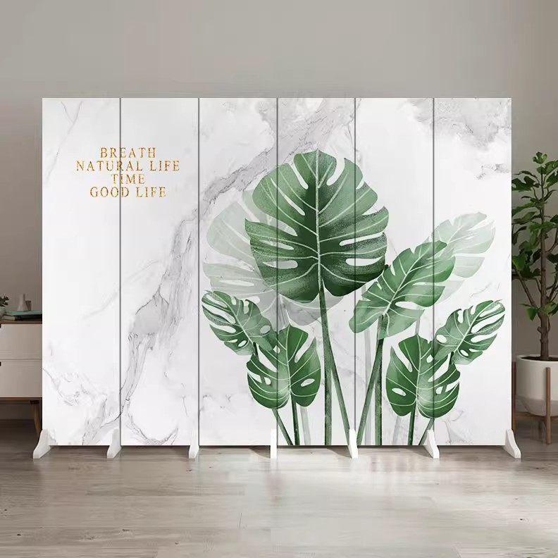Nordic Partition Screen Fashion Folding Mobile Simple Bedroom Shielding Home Office Screen Partition Living Room