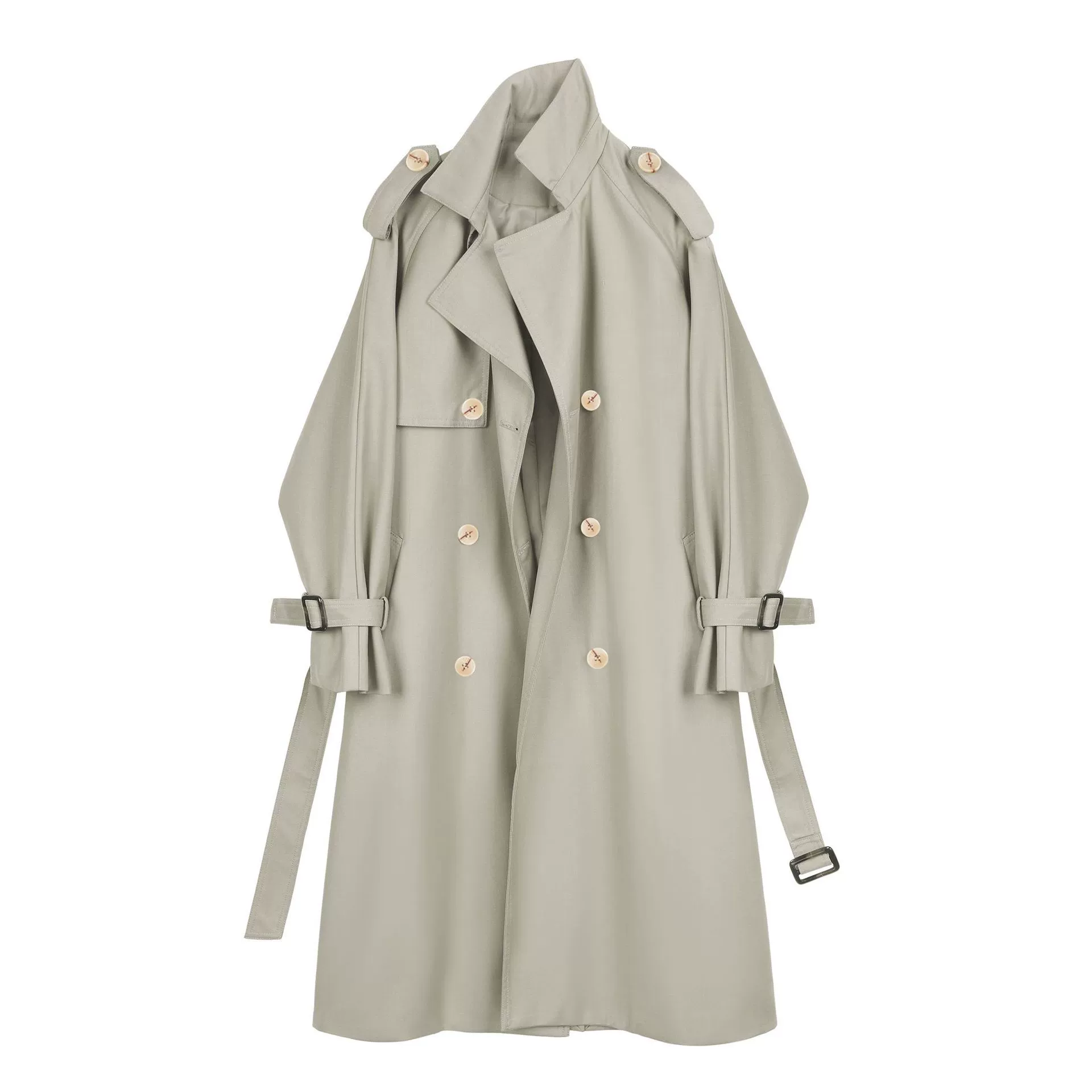 Модный хаки демисезонный trench coat, куртка для отдыха, корейский стиль
