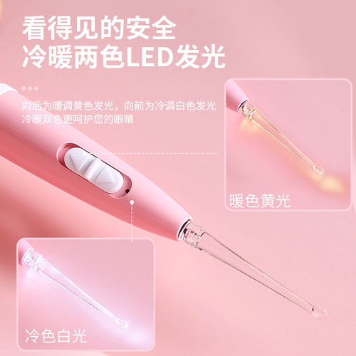 Baby Nail Trimming Set, Newborn Baby-Specific, Anti-Slip Nail Scissors, Nail File, Tweezers, Light-Up Ear Scraper