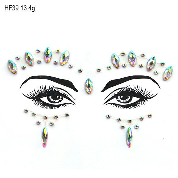 Crystal face sticker ˮü걦ʯ곧