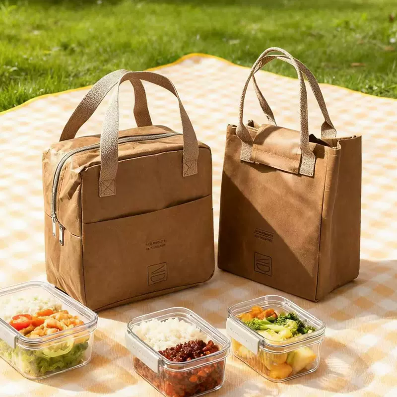 保温饭盒袋装午餐餐包饭袋  上班族高颜值带饭手提加厚袋子便当包