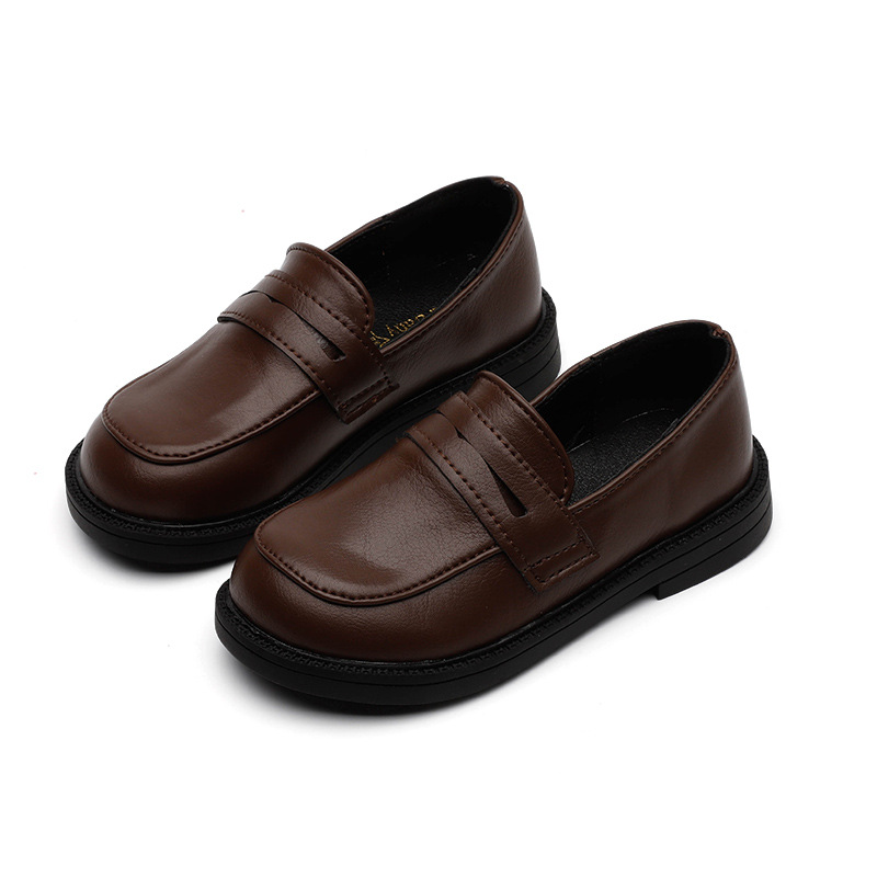 Children's autumn shoes English style for boys for students