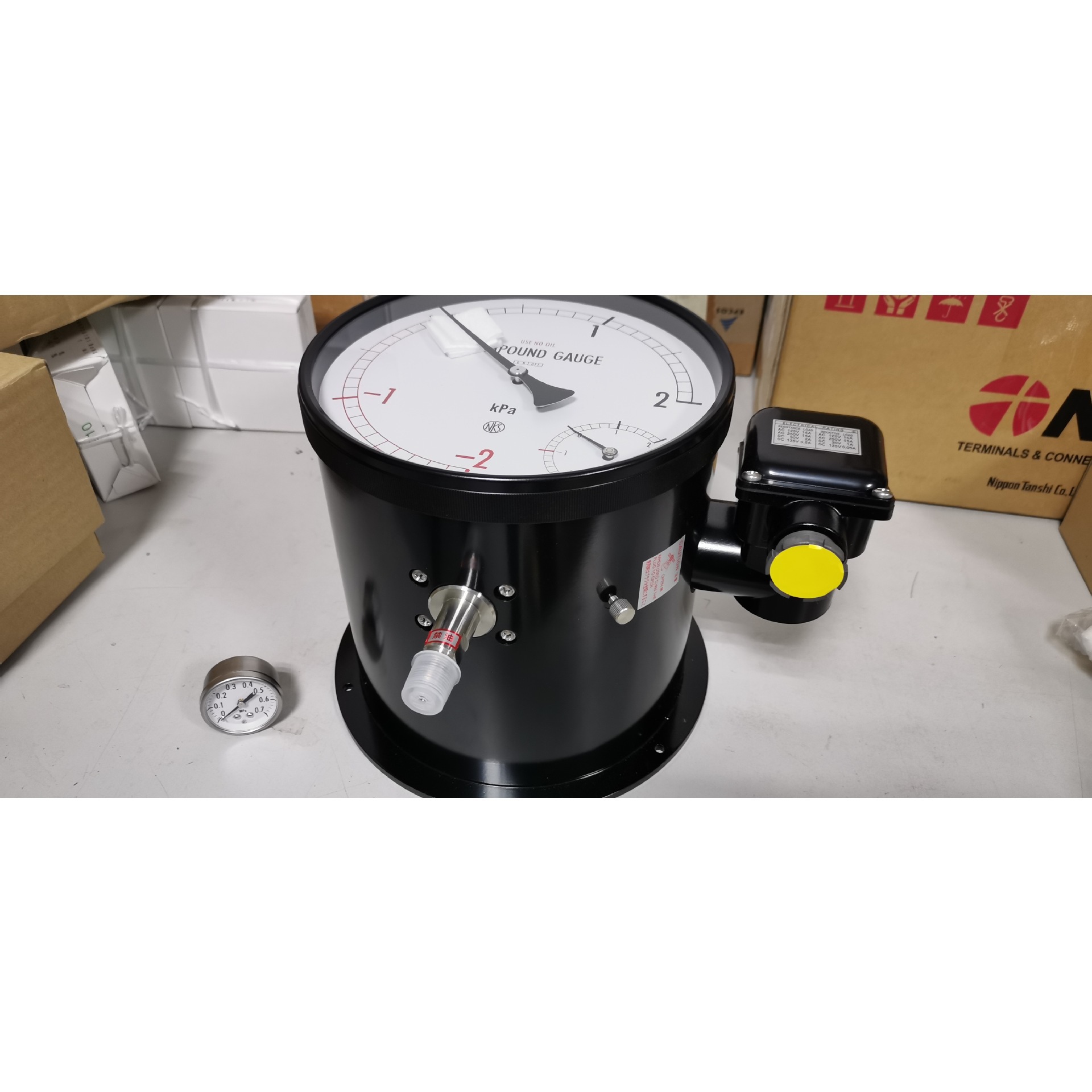 日本NAGANO长野计器NKS电接点压力表JM11-131 -0.1～0.6MPa