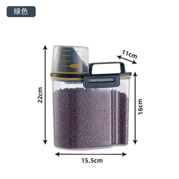 Japanese rice bucket dark blue [1.5KG]