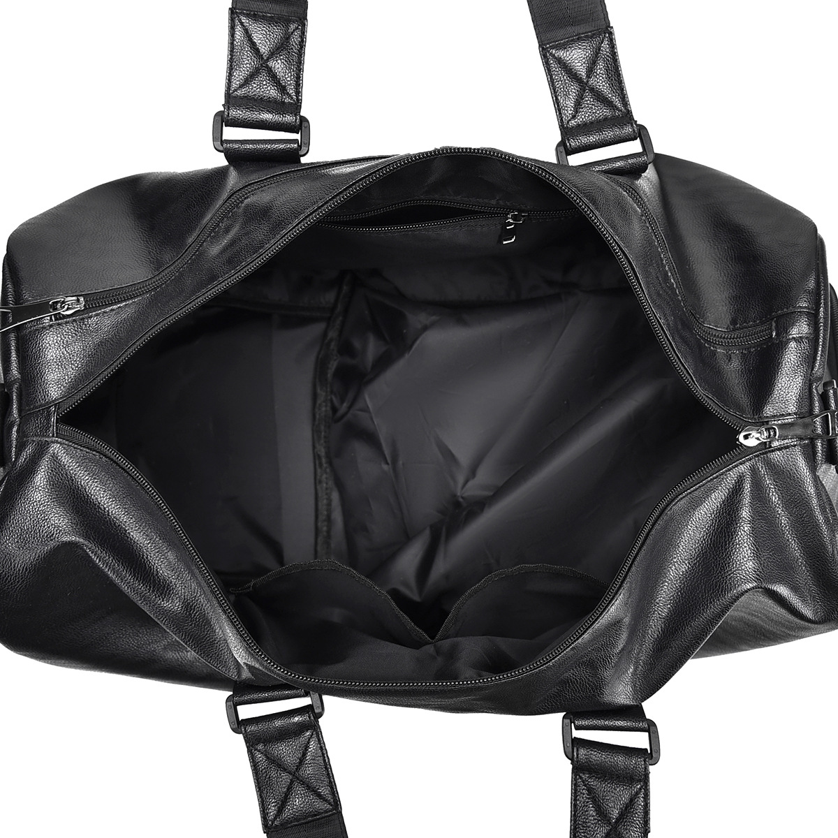 Feisha Bolso de viaje de cuero para hombre europeo y americano transfronterizo Bolso retro Bolso de yoga de fitness de mensajero de un solo hombro de gran capacidad