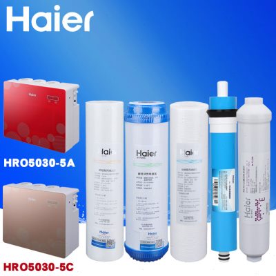 Haier Water Purifier HRO5030- /5C 5017-5B/5R/5S/5H/PP Cotton Activated Carbon RO Membrane Filter Element