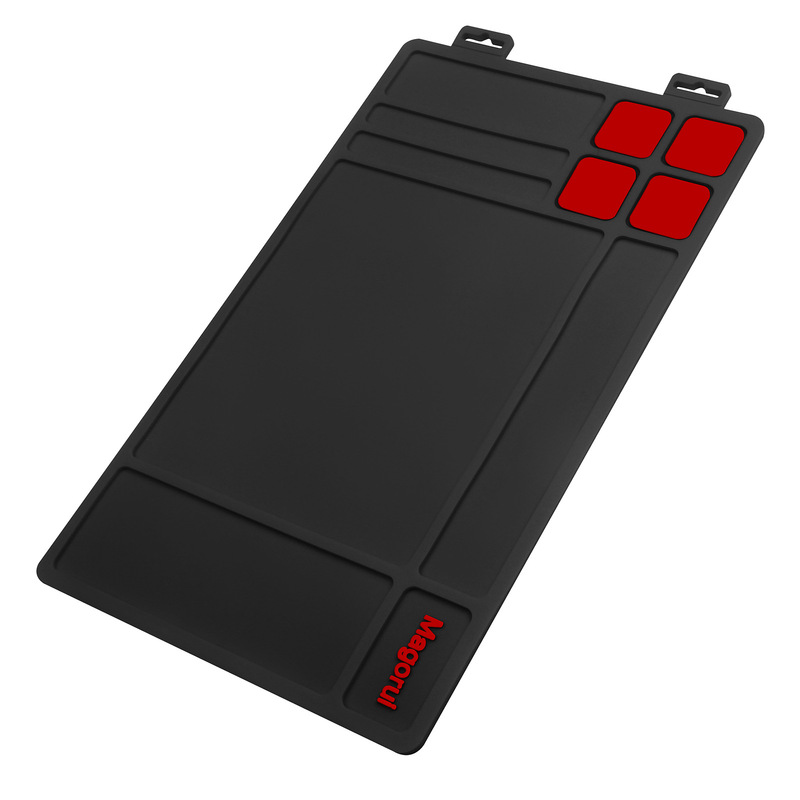 PVCクリーニングマット ツールメンテナンスマット 滑り止めゴム修理マット 大/小サイズ 磁気なし/磁気あり|undefined