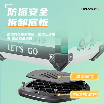 Trunk, Non-Aluminum Alloy — Motorcycle trunk