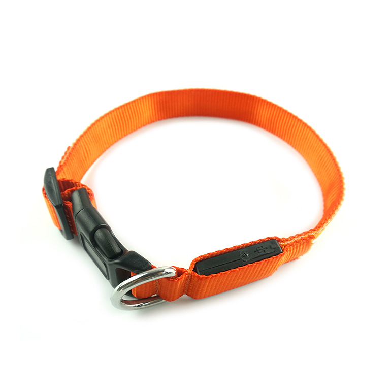 亚马逊热销猫狗项圈LED发光宠物带狗狗头套脖圈夜间新款发光项圈