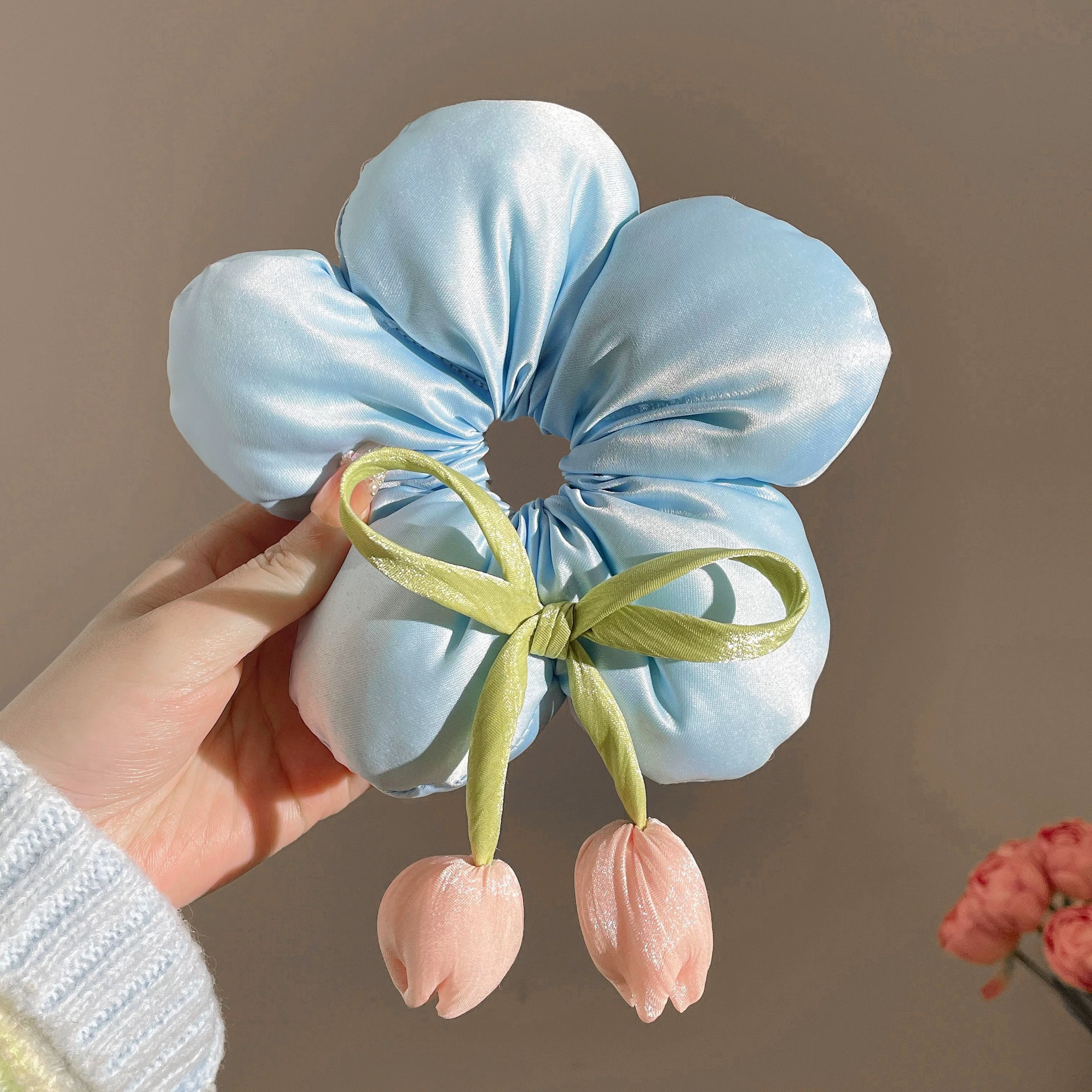 푸른 꽃 튤립
