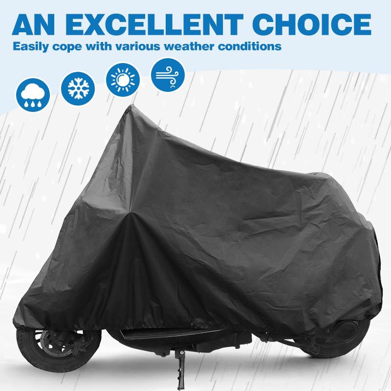 Waterproof and Dustproof Peva Material, Dirt-Resistant Bicycle Battery, Motorcycle Universal Rainproof and Dustproof Cover for All Seasons Yc