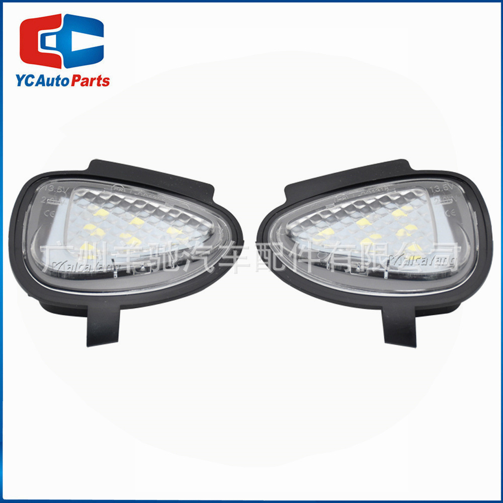 Aplicable a Volkswagen Golf VW Passat MK6 GTI R 2008 - 2014 LED espejo retrovisor luz pozo de agua