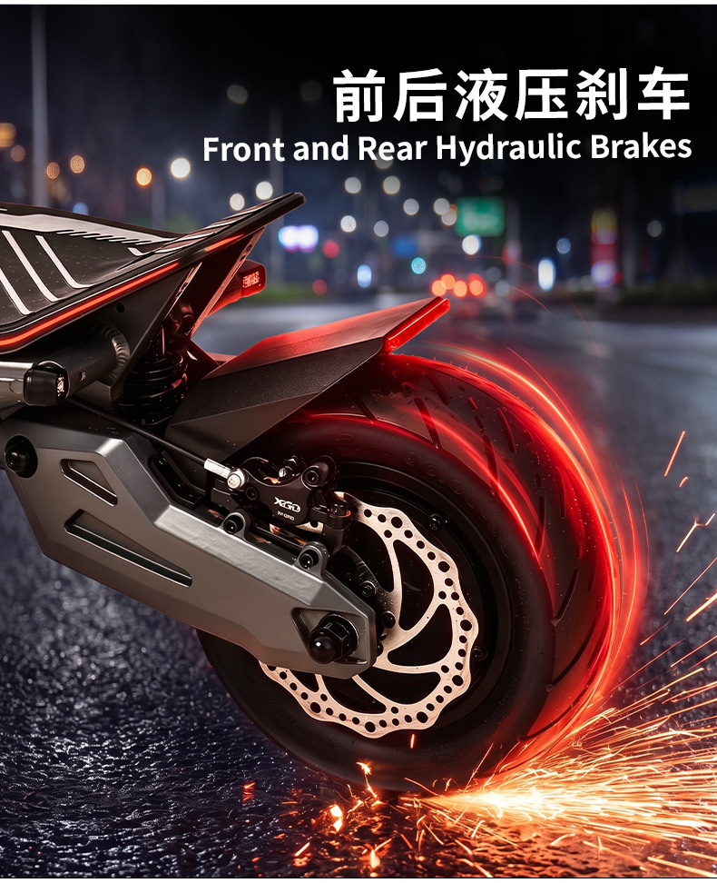 Cross-border exclusive F10 electric off-road scooter, featuring dual motors, high power, long battery life, and a foldable design, making it an ideal adult mobility vehicle