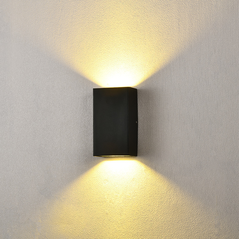 Outdoor Courtyard Exterior Wall Balcony Waterproof Up-And-Down Lighting Outdoor Wall Lamp Bedroom Bedside Staircase Led Indoor Home Use