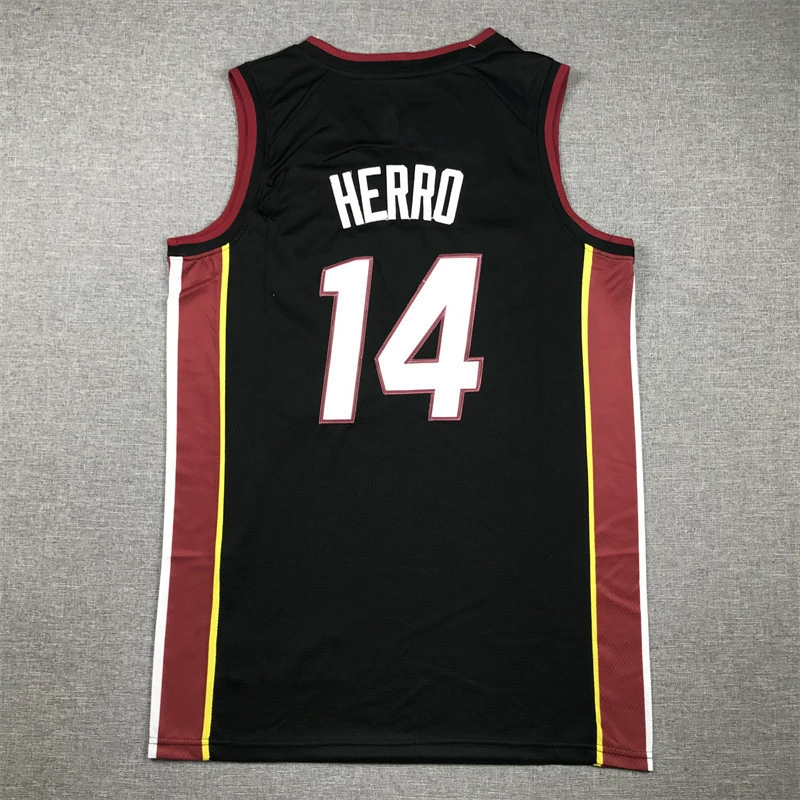 Вышиваная баскетбольная майка Heat №14 Тейлор Широ Баскетбол Майка Heat Майка