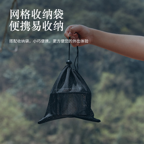 Outdoor portable 304 stainless steel kettle, multifunctional portable coffee pot, foldable and removable camping kettle