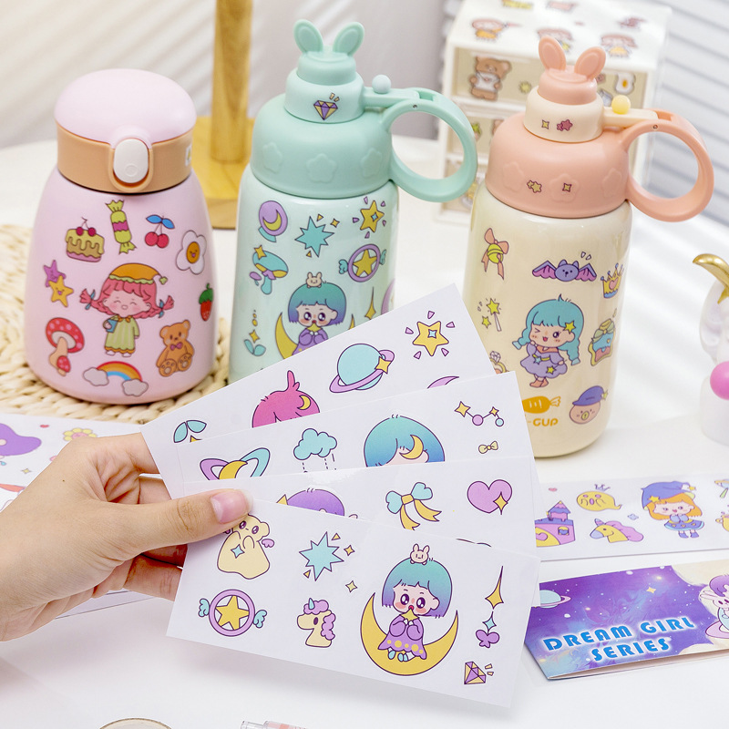 Genuine cartoon waterproof sticker PVC