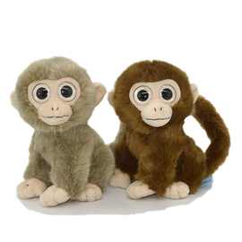 可爱猴子毛绒玩具小猴子玩偶小公仔生肖猴布偶布娃娃婚礼抛洒