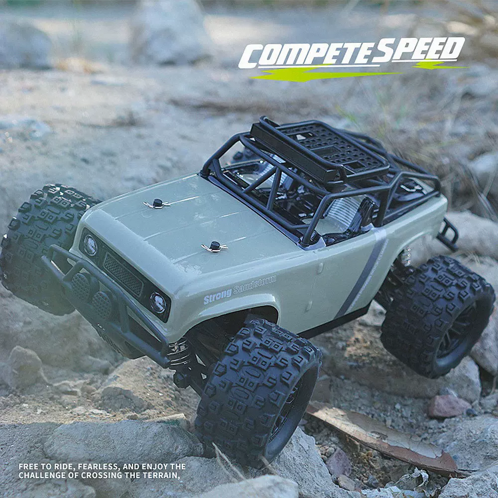 跨境1:18四驱全比例遥控高速车电动竞速越野车RC遥控车模型车玩具