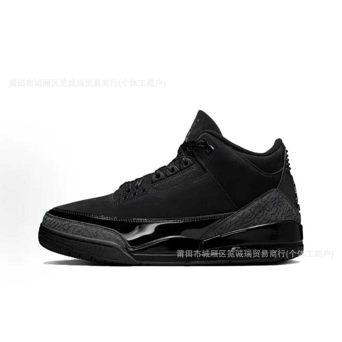 Comercio exterior Putian zapatos aj3 zapatos de baloncesto Fujiwara Hao North Carolina zapatos de cemento azul y blanco para hombres y mujeres zapatos de carrera de suela gruesa