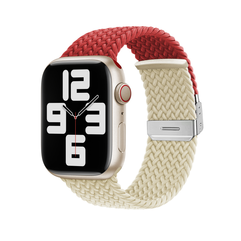 Apple Watch Nylon Strap with Buckle, Compatible for iWatch, Model S98765, Universal Fit