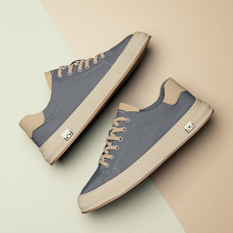 2025 Cross-Border Wholesale Men's Sneakers, Fashionable, Versatile, Comfortable, Breathable, Light Luxury Men's Cloth Shoes, Casual Shoes, Sports Shoes