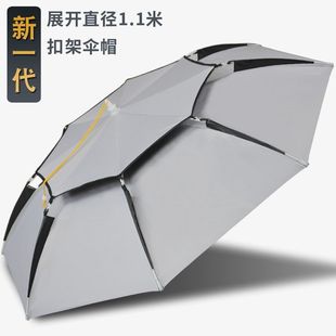 Z5N foldable fishing umbrella hat head-mounted umbrella extra large adult multi-functional anti-ultraviolet fishing gear